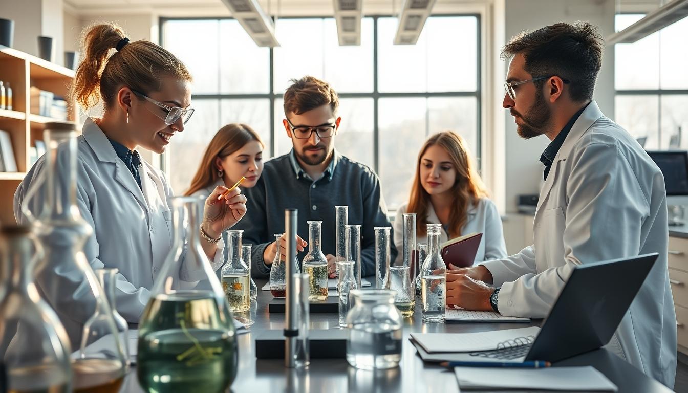 Student preparing for exams with study materials